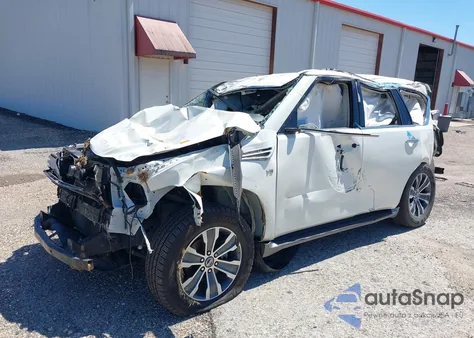 2017 Nissan Armada Sl z USA, uszkodzony, nr VIN JN8AY2NC8H9510930